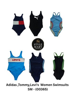 Adidas,Tommy ,Puma ,Levi's Women Swimsuit SM - (00366)