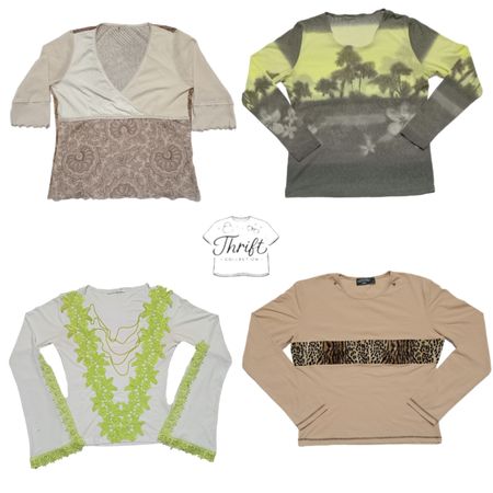 Y2K Full Sleeves Top ( TC002 )