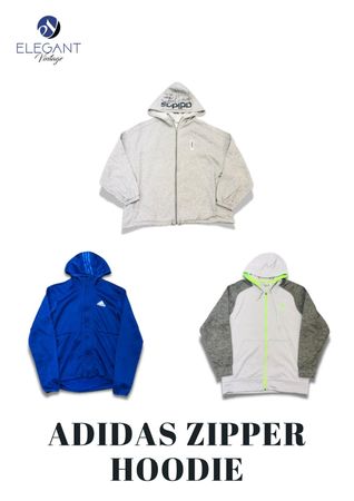 Adidas Zipper Hoodies - EVM1157