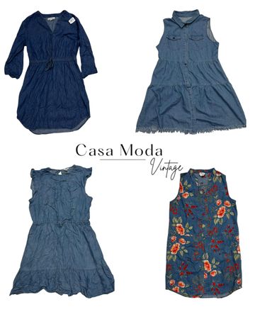 290426-1 Denim mini dresses 10 pcs