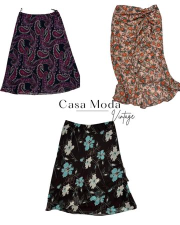 290426-5 Printed Maxi skirts 10 pcs