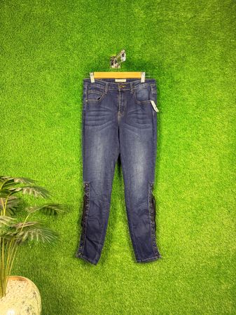 Y2K Mixed Flared & Bootcut Embroidered Jeans | RV-104