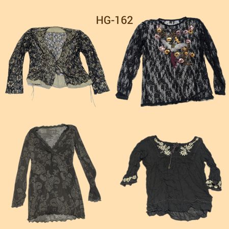 Y2K Einzigartige Langärmelige Tops (HG-162)