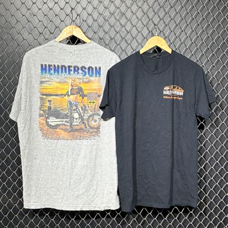Harley-Davidson Classic Logo Graphic T-Shirt for Men (FNC 39)
