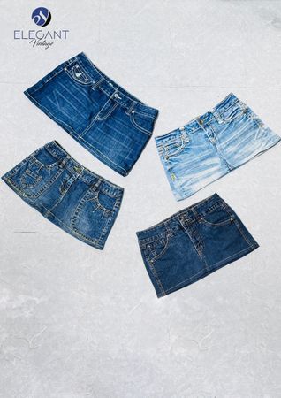 UPCYCLED Denim Skirts - EVR0507