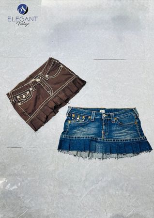 UPCYCLED True Religion Denim Skirts - EVR0510