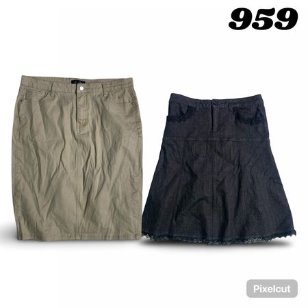 Y2k Denim Skirts #959