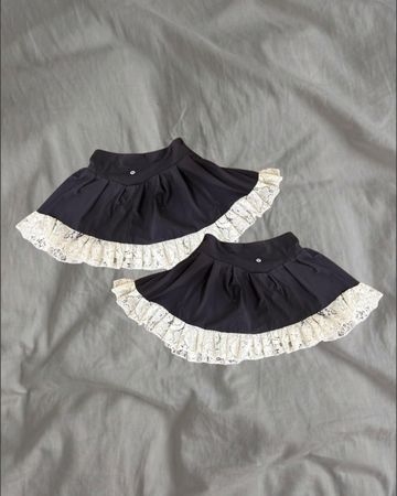 Upcycled Lululemon Lace Skirt