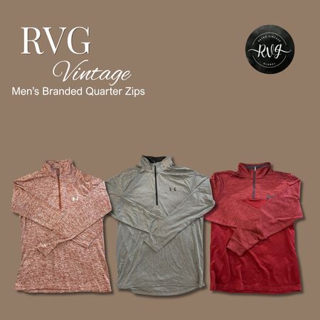 Men’s Branded Quarter Zips