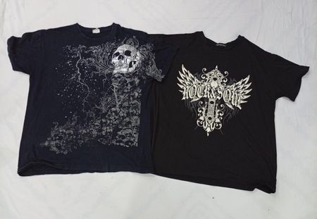 CR8044 Vintage Skull T-Shirts