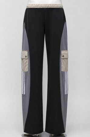 CR1553 Upcycled Cargo Track Pants