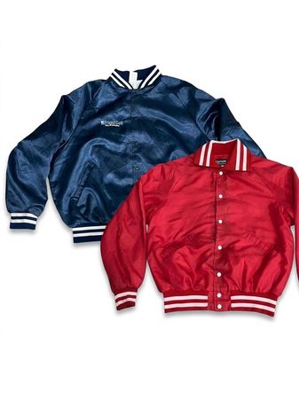 (FV-1349) Baseball Collage Jackets