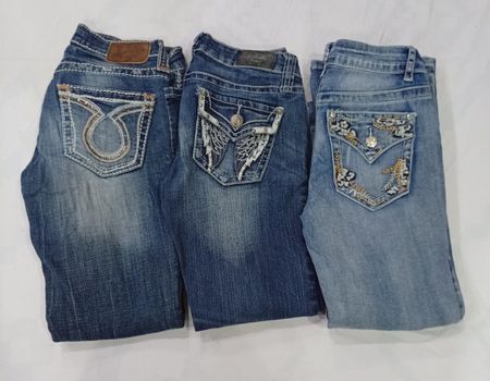 CR8047 Y2K Flare Jeans