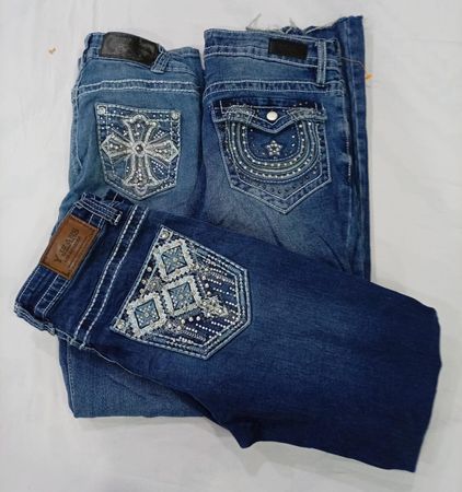 cr8049 Y2K Flare Jeans