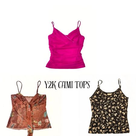 Y2k Cami-Tops L0:2