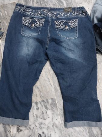 Embellished y2k 3 quarter