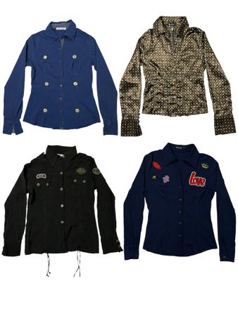 Early 00s Cool Girl Tops: TT-238