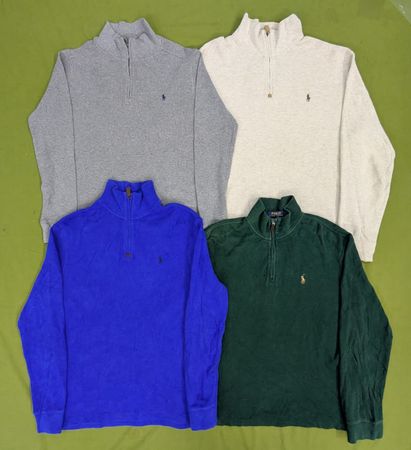 RV3274 Ralph Lauren 1/4 Zip Knitwear