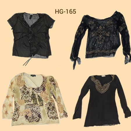 Y2K Unique printed full sleeved tops (HG-165)