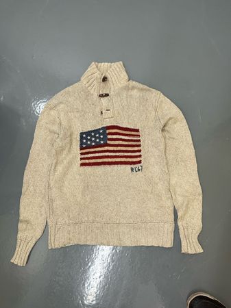 Ralph Lauren USA Heavy Flagknit Jumpers