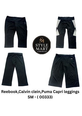 Reebok,Calvin clein,Puma Capri leggings SM - (00333)
