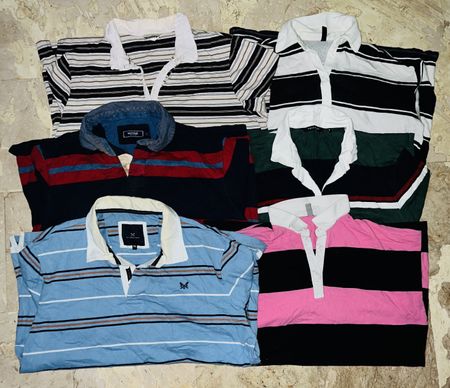 Unbranded rugby shirts bundle 131