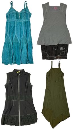 The Cargo girl! Y2k dresses: TT-240
