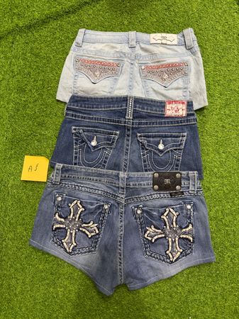 miss me rock revival true religion shorts