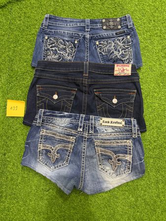 miss me rock revival true religion shorts