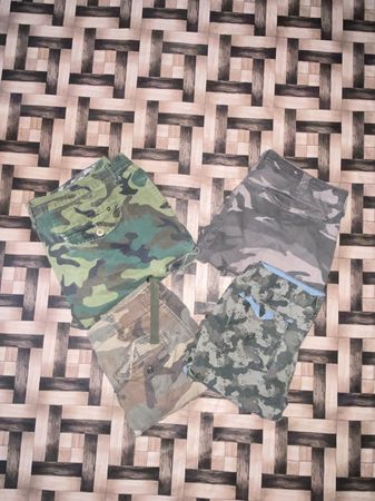 Branded Camo Shorts