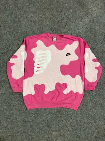 Upcycle Nike Sweatshirt Patchwork