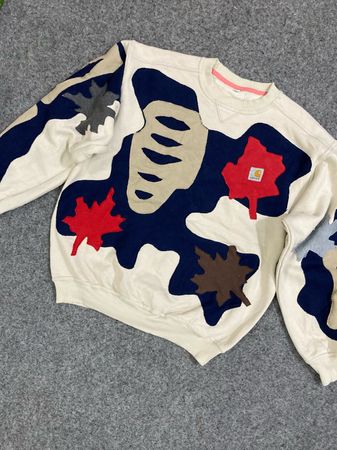 Upcycle Carhartt Patchwork Sweatshirt