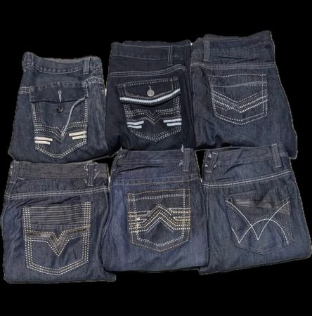 QUILTED $ LNIONS GREAT OTHER MIX BRANDS JEANS (013)