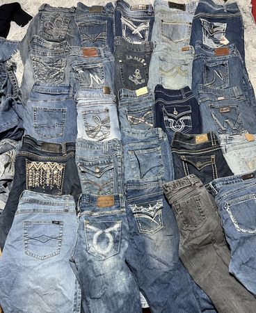 Jeans évasés y2k établis