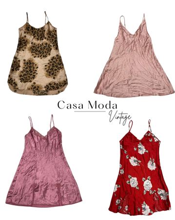 300426-4 Silk Slip dress 11 pcs