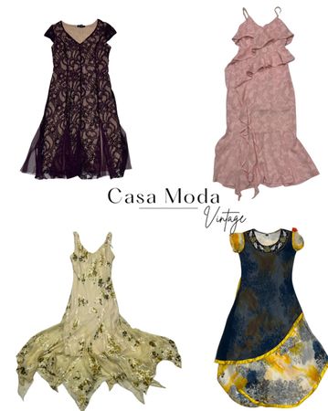 300426-7 Y2k Style poly dresses 15 pcs