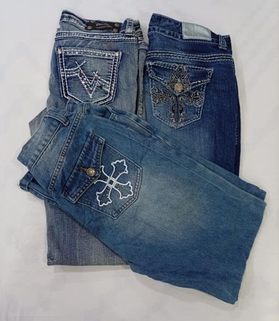 CR8054 Y2K Flare Jeans
