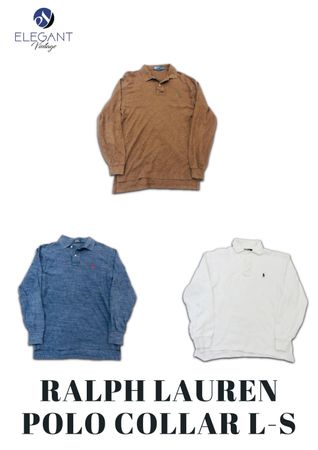 Ralph Lauren Polo Collar L-S T- Shirts - EVM1209