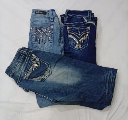 CR8077 Y2K Flare Jeans