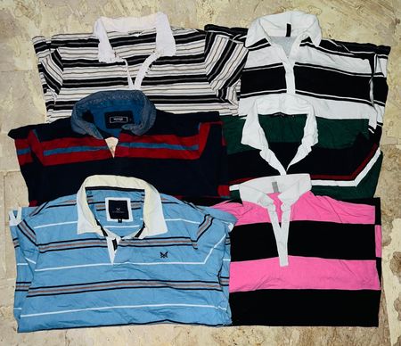 Unbranded rugby shirts bundle 1