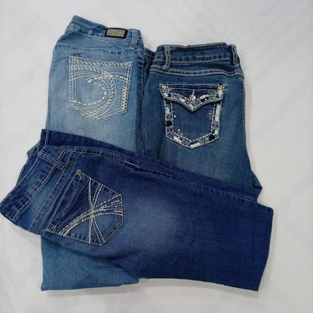 CR8089 Y2K Flare Jeans
