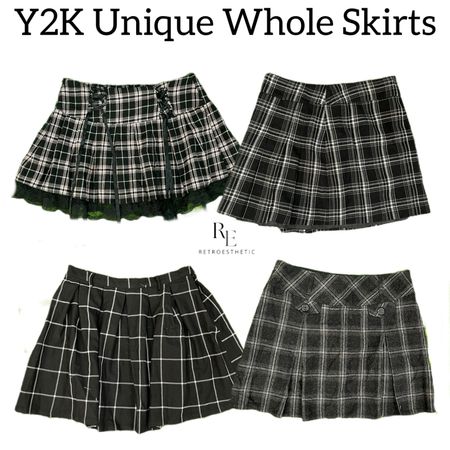 Y2K Unique Whole Mini Skirts RE-3141