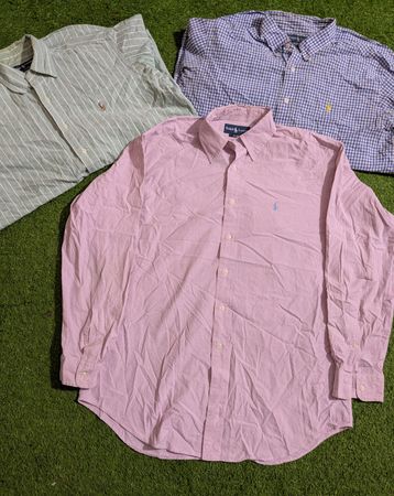 Upcycle Polo Ralph Lauren button-up shirt's