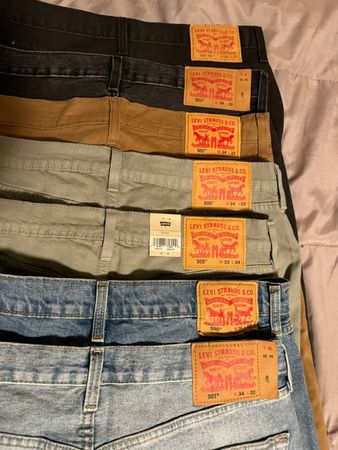 Levi's mixed code jeans