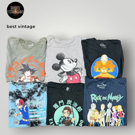 Mix cartoon T-shirts