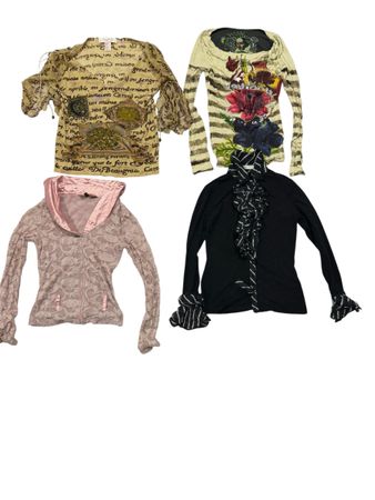 Y2K women’s full tops
