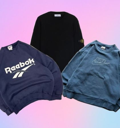 Mixed branded sweatshirt