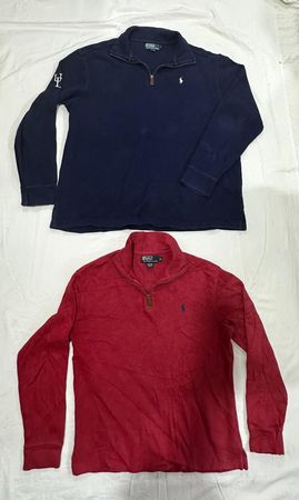 Ralph Lauren 1/4 zip Polo Sweaters B#048