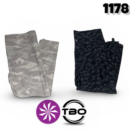 Dark and light camo leggings (Brand) Athleta 1178