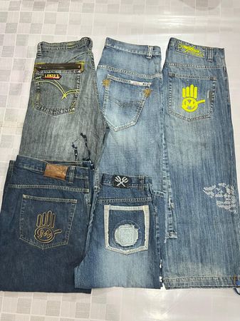 R518 Men Baggy Hip Hop Shorts/Jorts